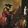 Jean Siméon Chardin, le Singe peintre